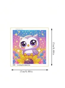 DIY Diamond Painting Cartoon Animal Series Small Decorative Painting Gifts Birthday Graduation Diamond Painting Diamond Art - Multicolor - View 3