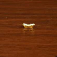 50 件/套微型金元宝，农历新年家居装饰，风水财富饰品，新年派对氛围配饰，幸运饰品