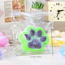 5 Pezzi di Giocattoli Appiccicosi a Forma di Zampa di Gatto, Giocattoli da Schiacciare a Forma di Zampa di Gatto, Palline di Pelo Appiccicose a Forma di Zampa di Gatto, Giocattoli Antistress Appiccicosi a Forma di Zampa di Gatto, Articoli Divertenti, Adatti per Adulti, Colori Casuali - Multicolore - Visualizzare 6