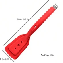 1 件装多功能不粘牛排煎锅夹，带按扣和不锈钢挂钩，适用于牛排、鱼、肉和鸡蛋 - 易于收藏且耐用 - 彩色 - 查看 10
