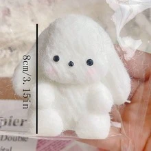 Cute Soft Realistic Droopy Ear Rabbit And Puppy Squeeze Toys - Multicolor - View 9
