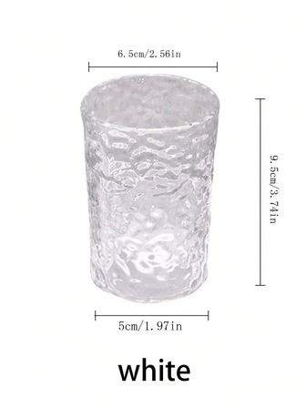 5件/1件冰川图案牙刷杯，简约透明，极简主义浴室杯，家居装饰，浴室配件，厨房用具，浴室用品，口腔卫生家居浴室装饰秋季装饰返校