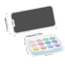 Juego de maquillaje realista de 10 piezas/11 piezas, disponible en 3 colores, juego de maquillaje y vestir de fantasía para niños, regalo de cumpleaños, juego educativo interactivo de padres e hijos para niñas - Multicolor - Ver 7