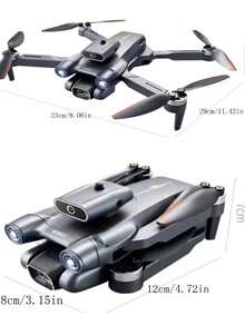 S1S RC Drone With Brushless Motor, 360° Obstacle Avoidance, Dual Lens WIFI Camera, Outdoor Professional Aerial Photography, Foldable Quadcopter Helicopter Toy, Gift For Men - Multicolor - View 10