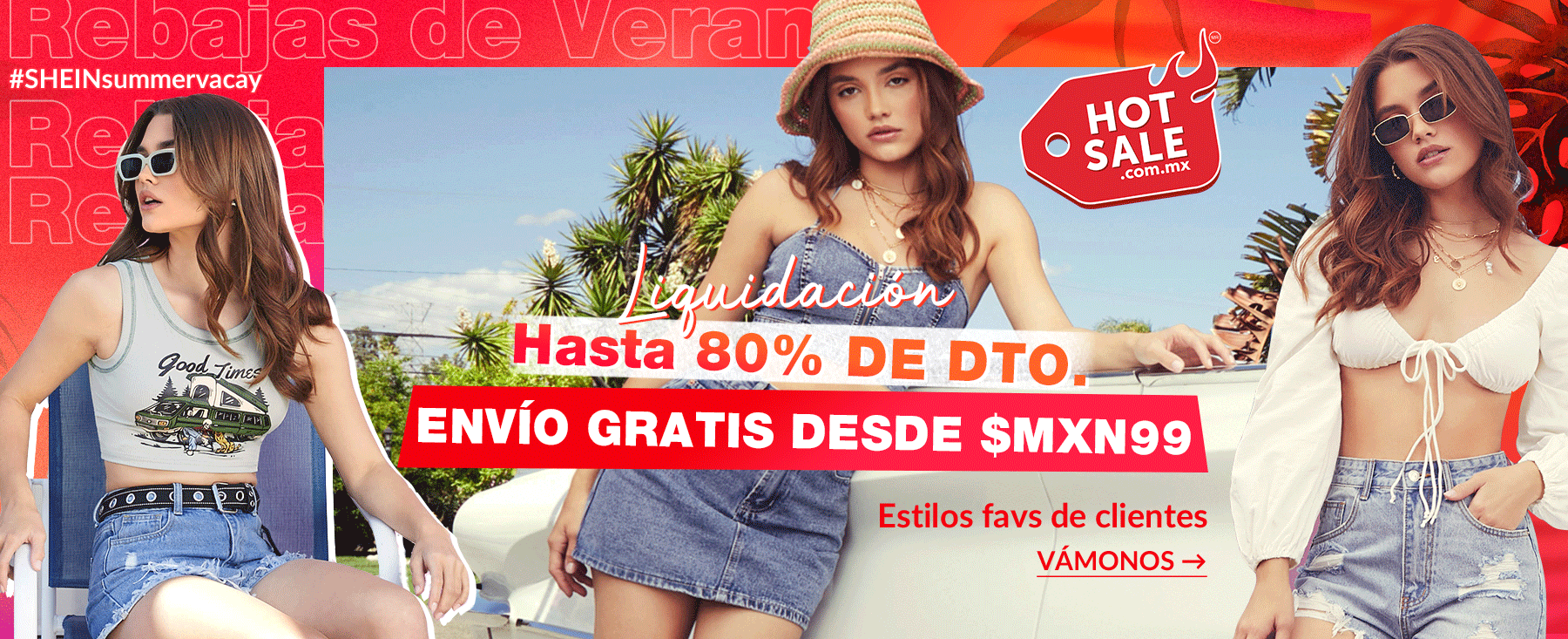 Rebajas de Verano | Ropa y Moda para Todos al Mejor Precio Online | SHEIN  México