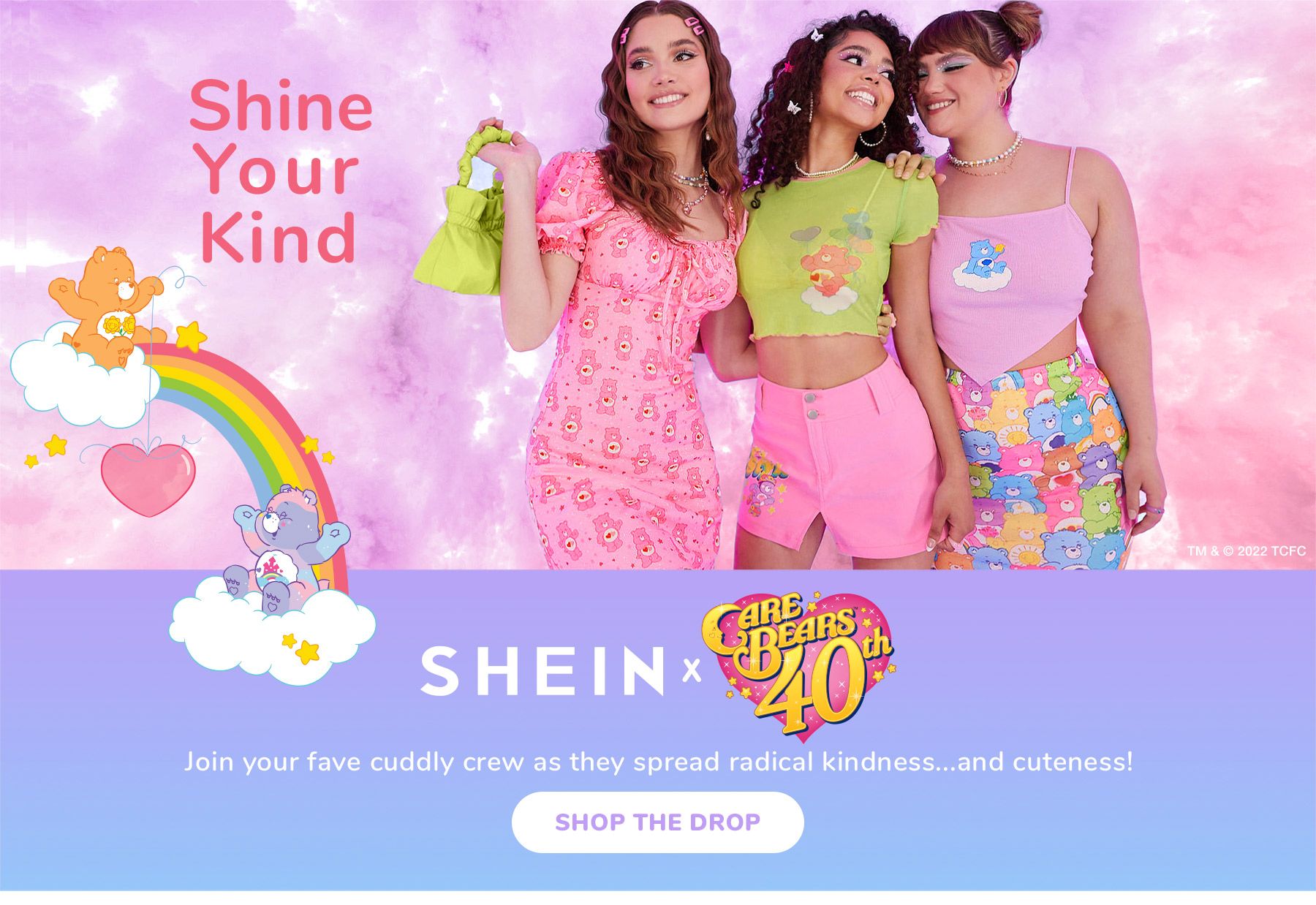 SHEIN x Care Bears 40th Anniversary Collection SHEIN USA