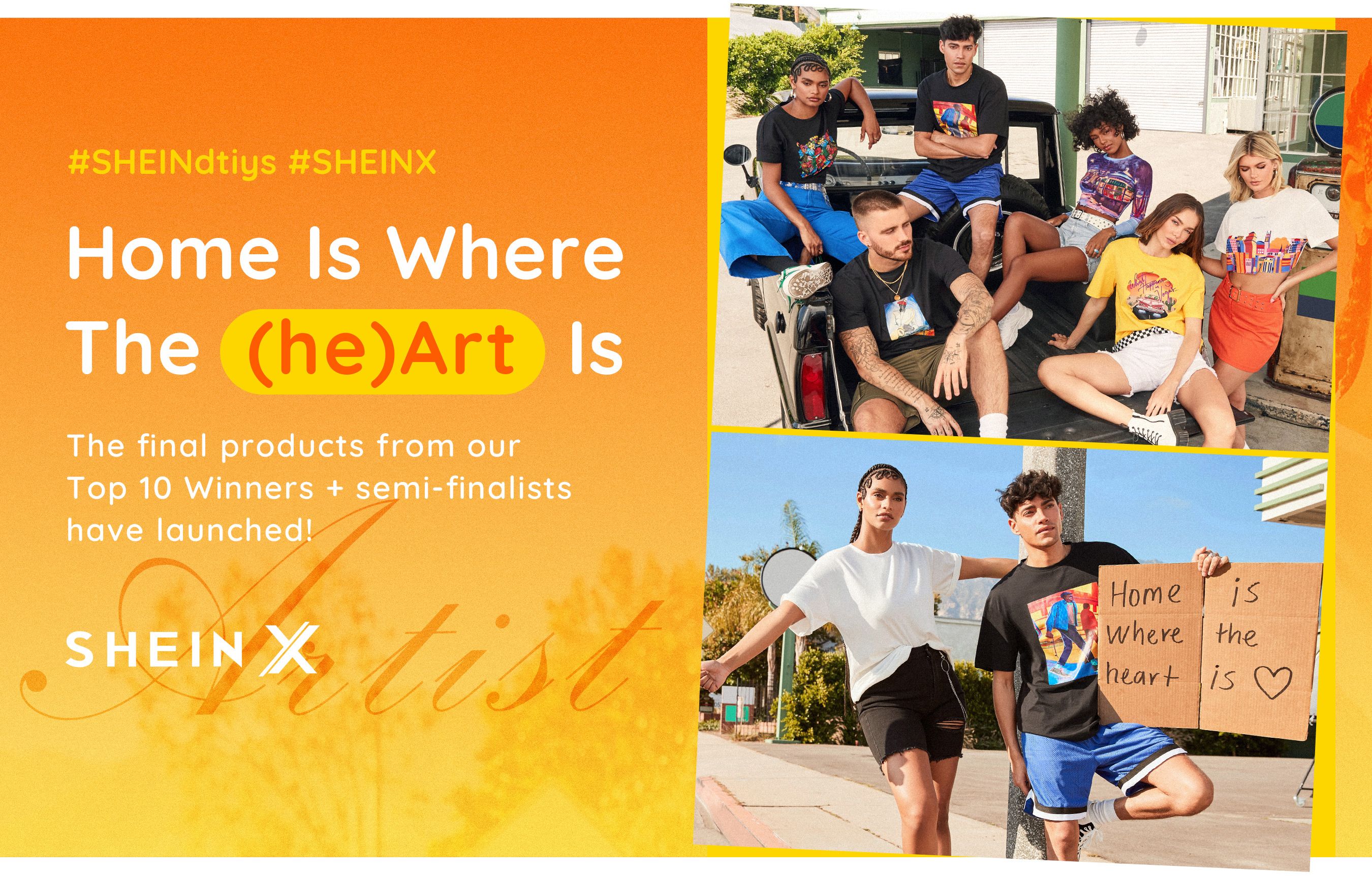 SHEIN X Artist Home Is Where The He(art) Is Art Contest SHEIN USA