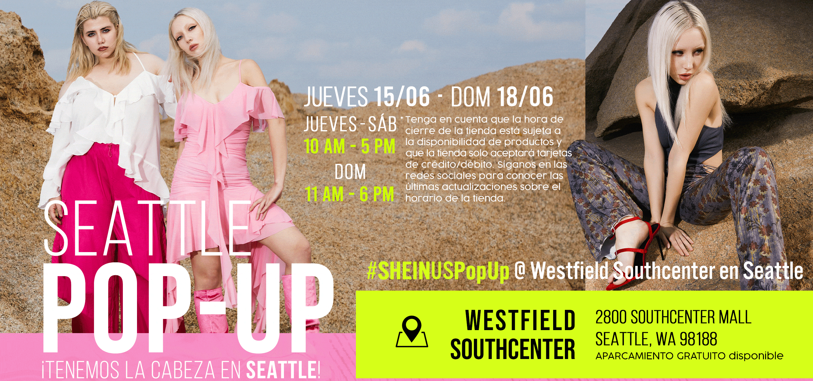 SHEIN US SEATTLE POPUP