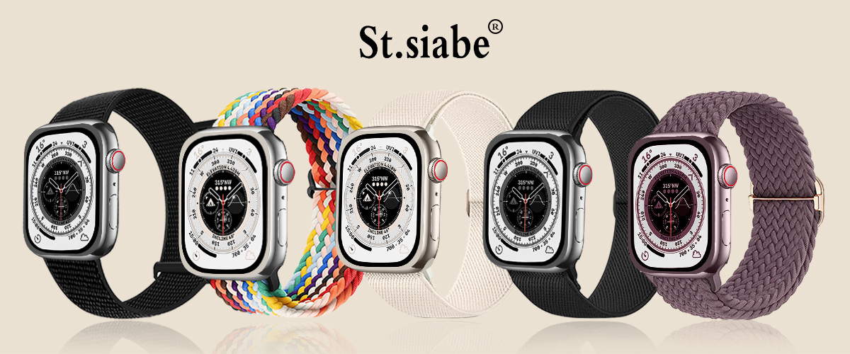 St siabe St Siabe Women s And Men s I Fashion Sports Soft ComFortable Breathable Multi Color Adjustable Elastic Nylon Knitted Watch Bring Compatible With Apple Watchband 38mm 40mm 41mm 45mm 44mm 42mm 49mm Belt Versatile Casual Wrist Strap Bracelet Wrist Party Festival Gift With Apple Watch Ultra Series 9 8 7 6 5 SE 4 3 2 1 Correa Accessory Replacement Strap Accessories As A Gift For Students Returning To School p 13783763