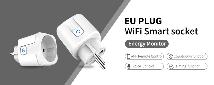 Eu Standard Tuya Wifi Smart Plug 16a 4pcs pack p 22371747