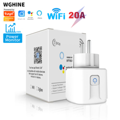 Eu Standard Tuya Wifi Smart Plug 16a 4pcs pack p 22371747