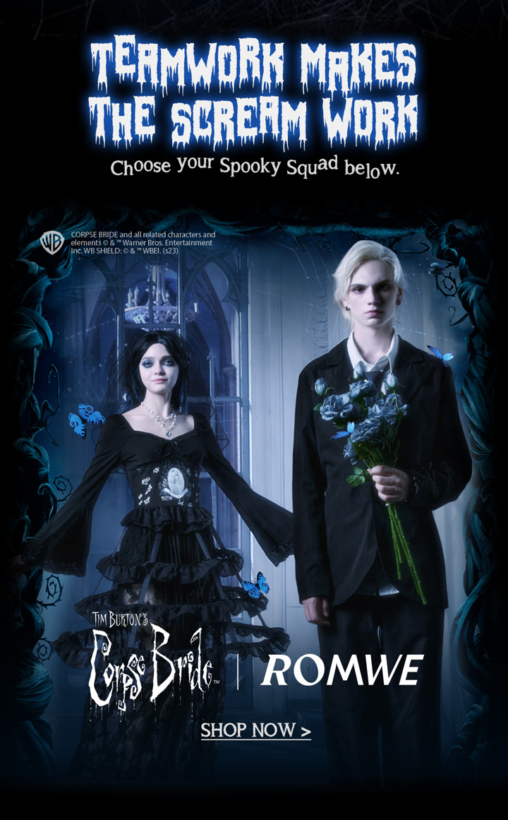 ROMWE X Corpse Bride