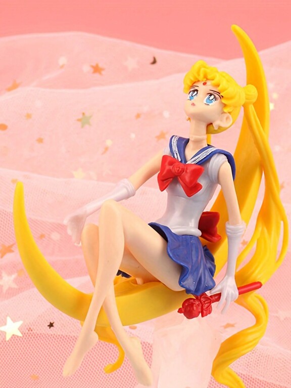 gymolo 1 Beautiful Girl Warrior Car Decoration Cake Decoration Anime Character Christmas Thanksgiving Birthday Gift p 26468812