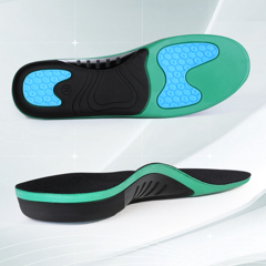 3ANGNI 1pair Green Cushioning Insoles With High Elasticity Shock Absorption For Sports Casual Shoes For Women Men Sneakers Shoes p 22105451