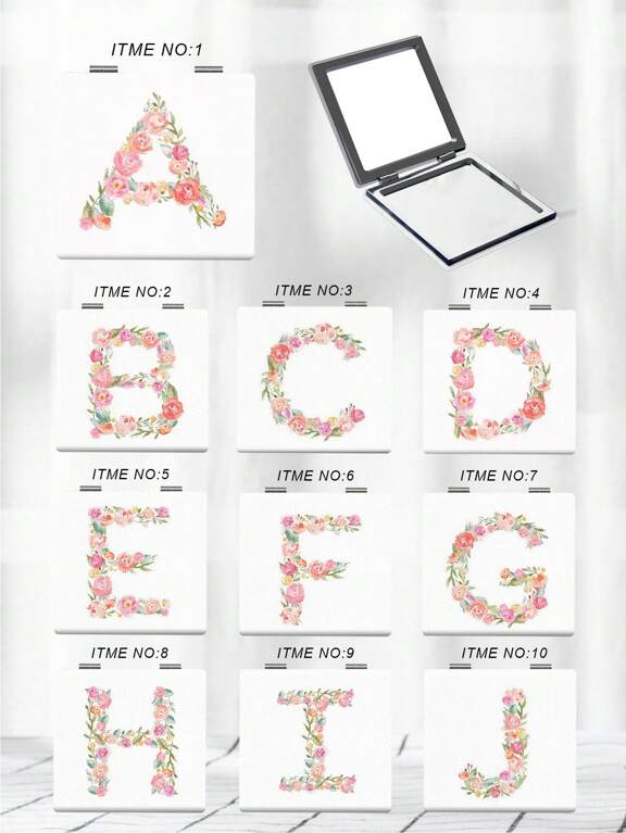 1pc Spring Flower Heart Series Portable Vanity Mirror Foldable Lightweight Hand Mirror Stainless Steel With Silver Nano Plating Delicate Flower Design Suitable For All And Multiple Scenarios With A Folding Square Shape And Portable Pocket Mirror Its Refreshing Floral Elements Are Uniquely Designed With Pink Heart Stars Butterflies Flowers And Letter Patterns Exquisitely Delicate And Beautiful The Foldable Structure Ensures Durability And Reliability It A Multipurpose Makeup Mirror With 180 Flip Cover And Suitable For Various Occasions Such As Daily Use Festivals Birthdays Valentine Day Easter Weddings Partner Gifts Little Accessories For Bags Pockets Etc You Can Use It For Your Makeup Outside Of Home Or Gift It To Your Partner Students Teacher Friends  p 31465866