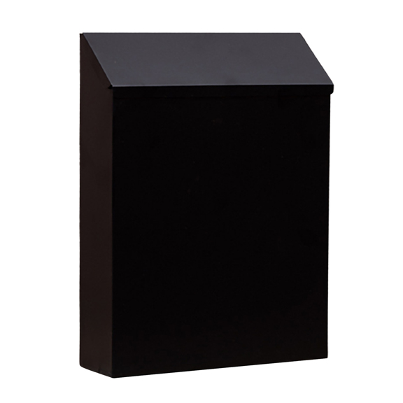 1pc Wall Mounted Creative Vintage Iron Lockable Mailbox In Black Color p 32759872