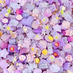 6 10 20pcs Cute Same Color DIY Charms Series Resin Decoration For DIY Crafting Earring Necklace Bracelet Anklet Jewelry Making Keychain Phone Case Hairpin Accessory Making Supplies p 32098480