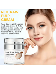 1 76Oz Rice Puree Cream With Hyaluronic Acid And Grape Extract Rejuvenating And Moisturizing Face Cream For Women Pore Refining Firming And Youthful Skin Day And Night Cream p 33893673