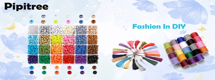 100 200 1000pcs 6 9mm Colourful Pony Beads Kit Acrylic Large Hole Bead Dreadlocks1 Hair Braids Beads DIY Bracelet Necklace Earring Craft Jewelry Making Party Decoration p 28639107