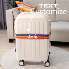 Customized Luggage Strap 180cm X 5cm Secure Your Suitcase With A Personalized Embroidered Name Belt Featuring Your Name Or Text Letter Multifunction Lightweight Functional Foldable Practical Fashion Contracted Minimalist Unisex Custom Unique Customized Finds Winter Fashion Christmas Holiday Gift Travel Bag Ideal Gifts For Her Family Friends Girlfriend For Anniversaries For Birthdays For Christmas For Winter For Fall Autumn For Holiday Vacation For Outdoors Outings Travel Hiking Stadium Sports Climbing p 36187065