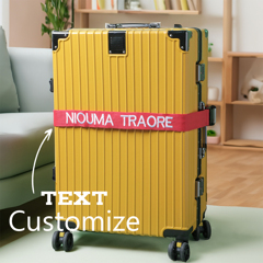 Customized Luggage Strap 180cm X 5cm Secure Your Suitcase With A Personalized Embroidered Name Belt Featuring Your Name Or Text Letter Multifunction Lightweight Functional Foldable Practical Fashion Contracted Minimalist Unisex Custom Unique Customized Finds Winter Fashion Christmas Holiday Gift Travel Bag Ideal Gifts For Her Family Friends Girlfriend For Anniversaries For Birthdays For Christmas For Winter For Fall Autumn For Holiday Vacation For Outdoors Outings Travel Hiking Stadium Sports Climbing p 36187065