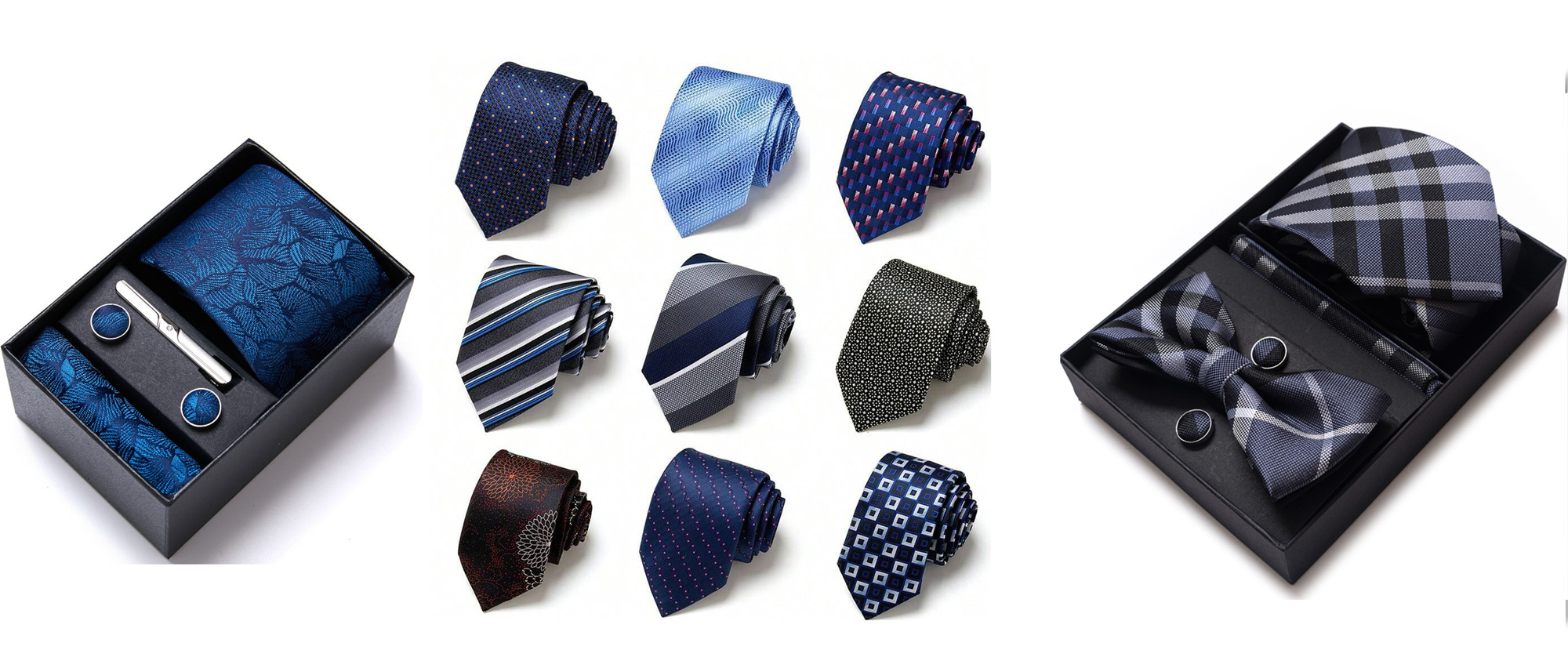 AlanKing 1pc Men s Business Office Casual Necktie Plaid Striped Jacquard 7 5cm Width For Party Dress Shirt Great Gift For Father s Day p 32892528