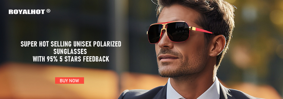 RoyalHot RoyalHot Men Women Polarized Alloy Square Oversized Frame Fashion Glasses Driving Fashion Glasses Shades Male 60041 For Summer Beach Vacation Outdoor Travel p 21375507