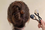 2024 New Bohemian Style Hair Clip Retro Pearl Hairpin With High End Hair Twisted Gripper For Women s Slouchy Hair Bun Head Accessory Accessories p 35161470
