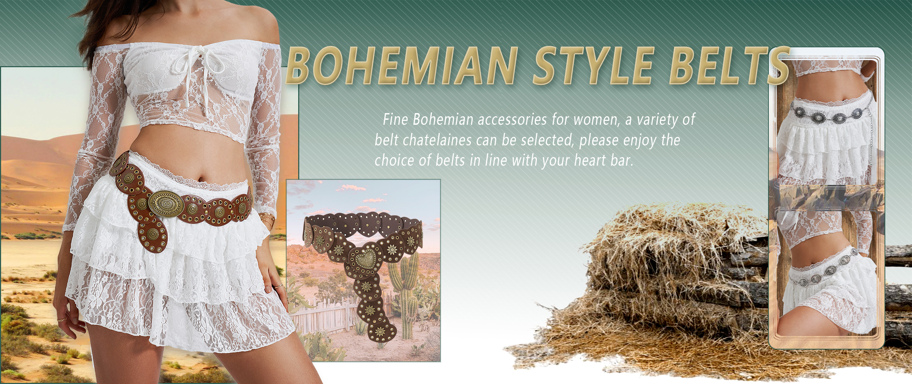 1pc Bohemian Style Vintage Western Belts For Women Elliptical Patterned Buckle Belt With Floral Carving Design Suitable For Daily Parties And Vacations As Clothing Accessories School p 37784419