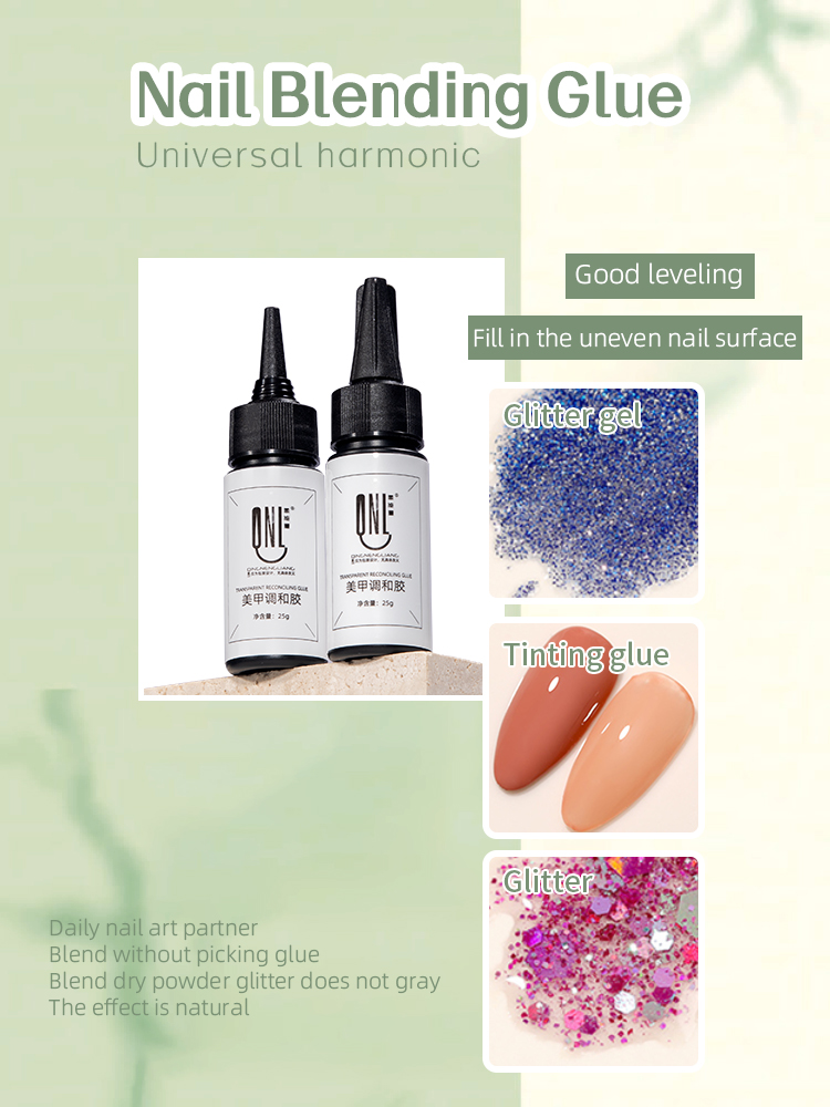 RS NAIL 25g Clear Mixing Gel Nail Polish Nail Art Design Color Blending Gel Polish Mixed With Color Glue Glitter Sequins DIY Into New Colors Home Diy Festival Party Nail Art Gift Nail Design Nail Salon Gift For Women p 36117499