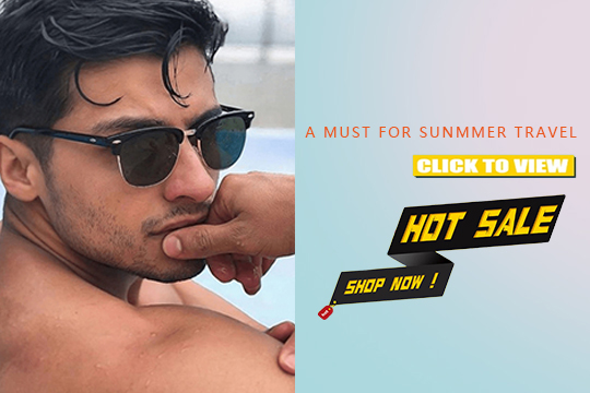1pair Unisex Square Half Rimmed Fashionable Eyeglasses Beach Accessories Glasses Shades p 31697790