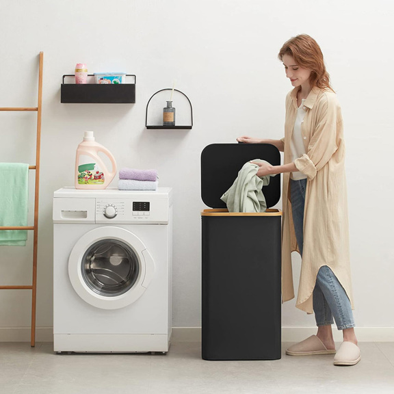 1pc Large Laundry Basket With Lid 100L Tall Laundry Organizer Basket Foldable Dirty Clothes Hamper With Handles Collapsible Laundry Hamper Waterproof Removable Bag For Bedroomlaundry Hamper Washing Basketbathroom Organizer Basket Storage Basket Foldable Laundry Basket p 31993940