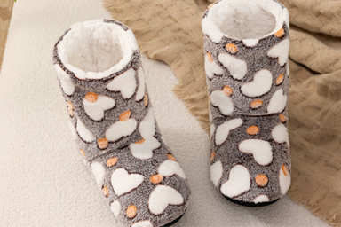 2025 Autumn Winter Adult Indoor Slippers Non Slip Fleece Lined Thick Warm Indoor Shoes For Women p 25736018