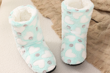 2025 Autumn Winter Adult Indoor Slippers Non Slip Fleece Lined Thick Warm Indoor Shoes For Women p 25736018