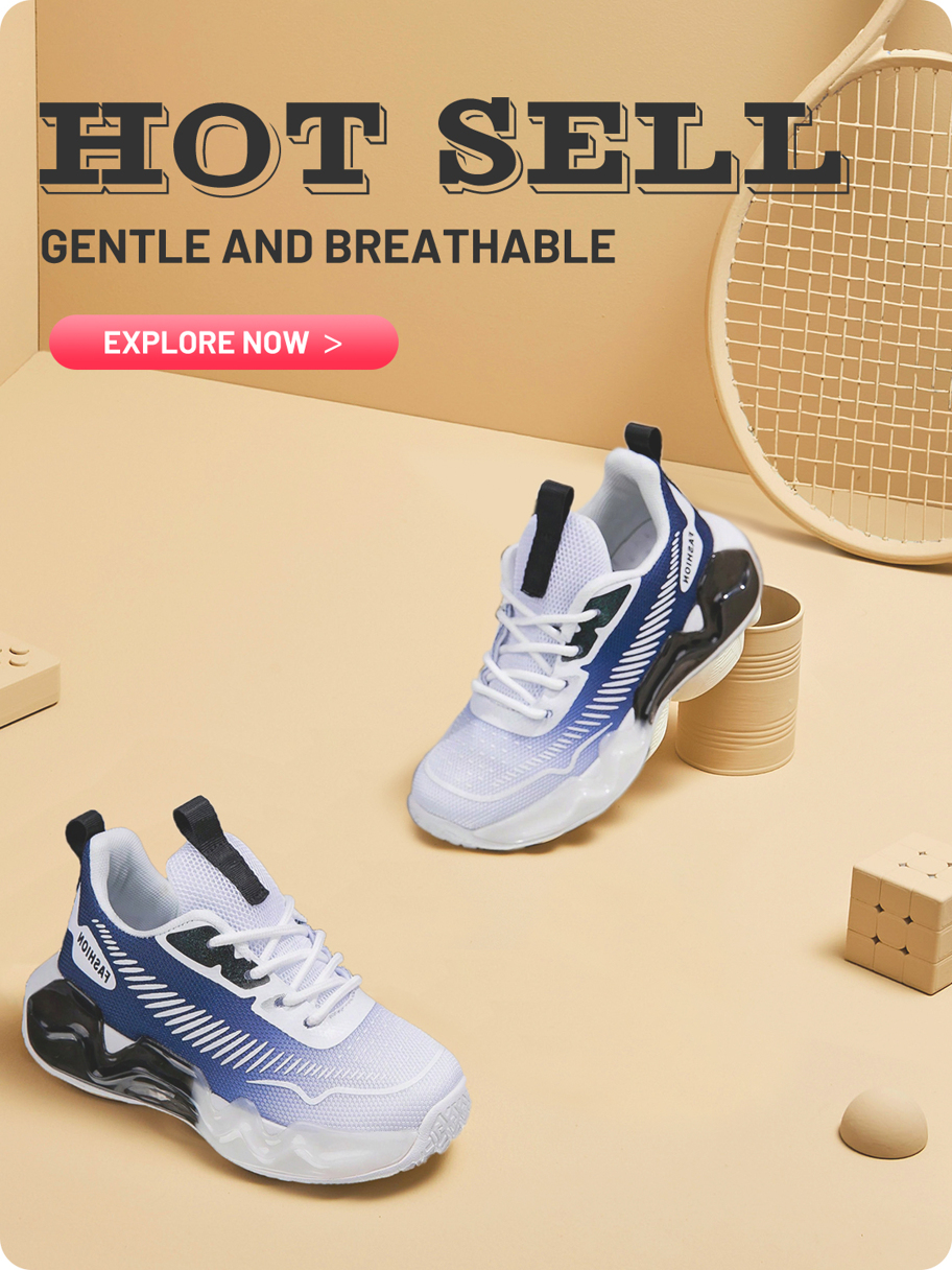 Boys Lightweight Mesh Breathable Odor Resistant Casual Outdoor Sports Shoes Spring Fall p 38295236