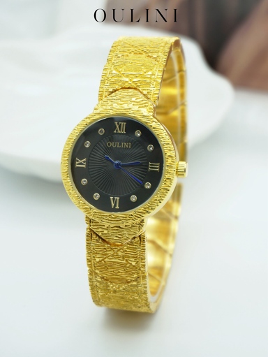 OULINI 1pc Women s Quartz Watch Rose Gold Elegant Fashion Square Steel Strap Wristwatch Ideal Gift For Girlfriend Mother Birthday Or Festival p 31168410