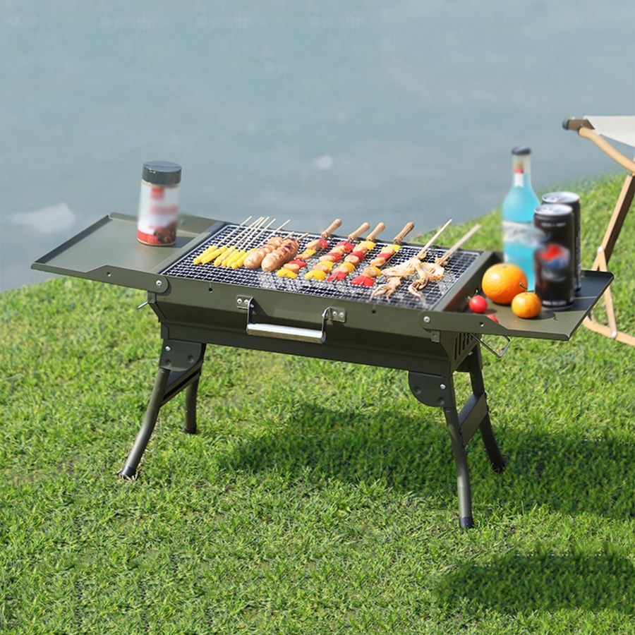 1pc Portable Foldable Charcoal BBQ Grill Household Outdoor Camping Picnic Barbecue Stove p 37297566