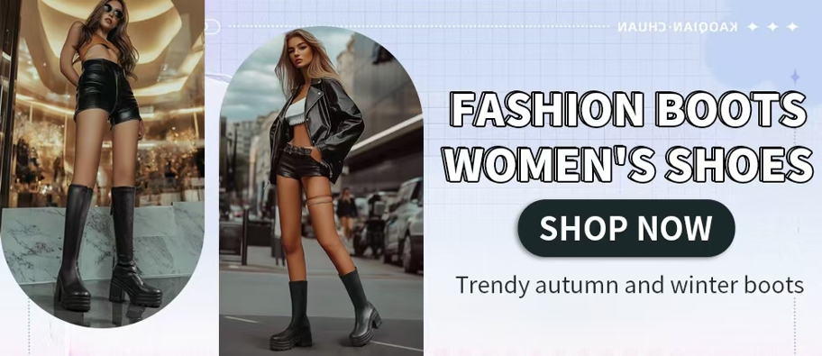 Classic Fashion Women s High Top High Heel Boots For Nightclub Mall Party Student Outdoor Work Gathering Solid Color With No Pattern Slip Resistant And Breathable Comfortable For Autumn And Winter Ideal With Skirt p 44775535