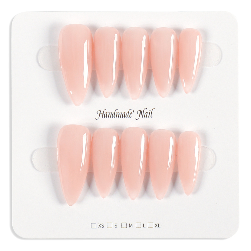 10pcs High End 100 Handmade French Press On Reusable Fake Nails For Party And Birthday Gift p 40860836