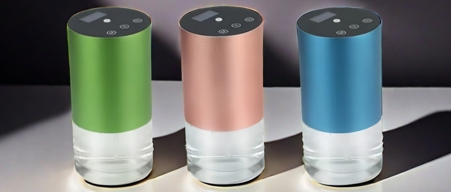 2pcs Aroma Diffuser With 7 Color RGB Light 30 Tilt Proof Mist Spray Suitable For Car Office Home Use p 45902853