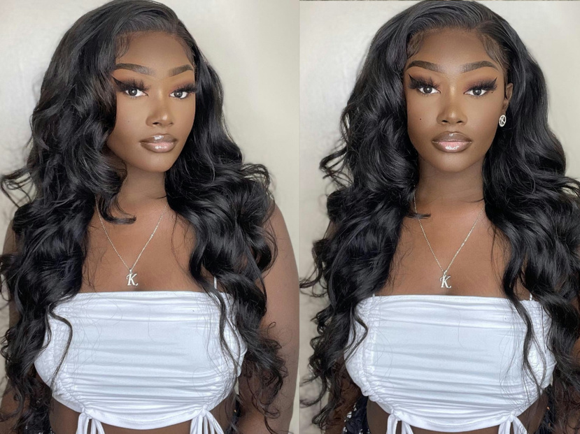 Eulisi Wear And Go Glueless Wigs Human Hair Pre Plucked Pre Cut For Beginners Body Wave Lace Front Wigs Human Hair 180 Density 5x5 HD Lace Closure Wigs Human Hair Wigs For Women 20 Inch p 43515436