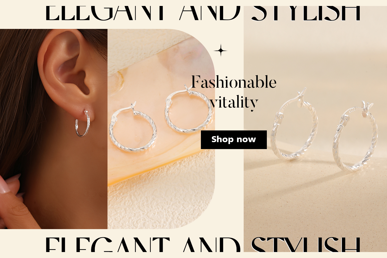 1pair Women s S925 Silver Circle Geometric Twisted Hoop Earrings Elegant And Versatile Ear Jewelry For Daily Wear Or Party Celebration Gifts p 36524411