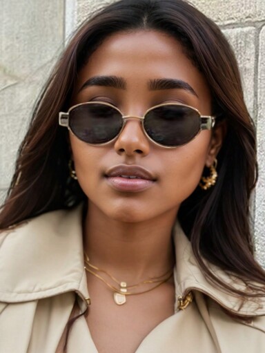 1pc High Quality Retro Elliptical Metal Frame Sunglasses Halloween Beach Accessories For Women Sun Glasses Sunglasses Shades Basics And Suit For Sweater Jeans Sweatpants Hoodie Jackets Dress And Long Sleeve Shirt Fashionable Shade Elegant Outfit Family Outings Travel Vacation Holiday For Summer Beach Vacation Outdoor Travel p 36516718