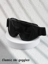 New Large Frame Windproof Ski Cycling Climbing Goggles For Men Windproof And Anti UV Ski Goggles Easy Comfort Casual Outfits Outdoor Cycling Glasses For Summer Beach Vacation Outdoor Travel p 43317753