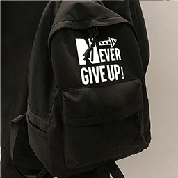 Patterned backpack