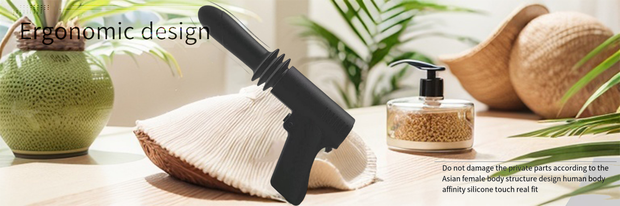 1 Piece 4 Frequency Adjustment Black USB Rechargeable Masturbation Pistol Design Dildo Pistol Automatic Retracting Gun Soft Silicone Skin Touch Waterproof Safe And Easy To Clean Internal Wall Protection Of Private Parts p 47075552