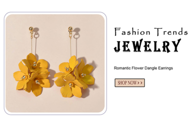 Flower Design Drop Earrings Valentines Mom Mother Mother s Day Gift p 1246131