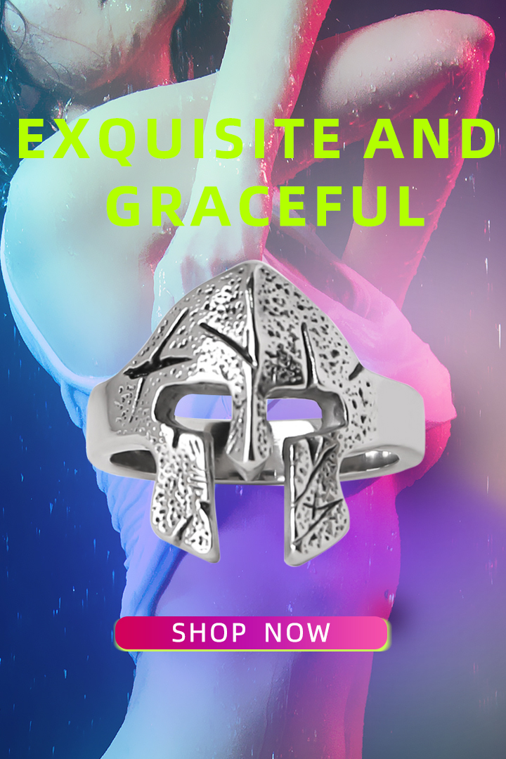 BDSM New Warrior Helmet Design Male Abstinence Penis Ring Stainless Steel Trivial Sperm Ring Glans Ring Body Bondage Penis Ring Erotic Sex Toys p 47195252