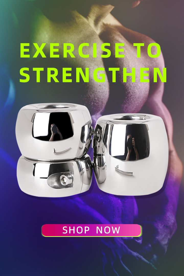 BDSM Male Heavy Duty Scrotum Ring Physical Stretching Testicle Pendant Ring Adult Body Bondage Erotic Sex Toys p 46310042