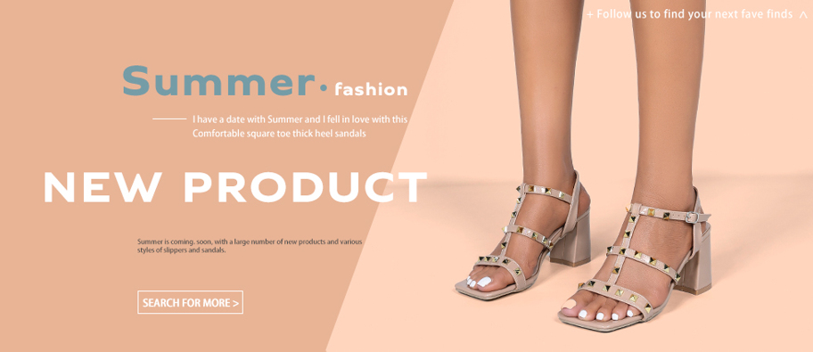Women s High Heel Sandals Apricot Square Toe With Rivets Comfortable Daily Casual Thick Heel Sandals Non Fatiguing p 40727876